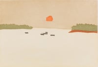 Alex Katz – Sunset Cove, 2008 – Aquatint