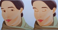 Alex Katz – Eyes Open Eyes Closed, 2017 – Zeefdruk