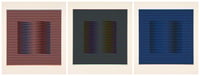 Carlos Cruz-Diez – ORANGE, VERTE y BLEU, 1977 – Siebdruck
