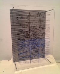 Rafael Jesus Soto – La Escalera Azul, 1979 – Mischtechnik