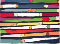 Piero Dorazio – Felt Collage, 1974 – Collage