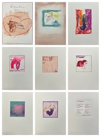 Helen Frankenthaler – Valentine for Mr. Wonderful (book), 1995 – Intaglio