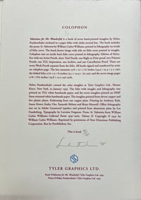 Helen Frankenthaler – Valentine for Mr. Wonderful (book), 1995 – Intaglio