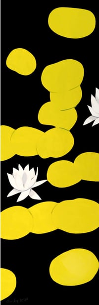 Alex Katz – Homage to Monet (Triptych), 2019 – Impression sur papier Archival