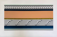 Roy Lichtenstein – Entablature IV (141), 1976 – Collage