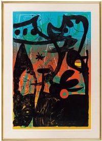 Joan Miró – Mannequin Parade in Bahia, 1969 – Lithographie