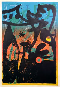 Joan Miró – Mannequin Parade in Bahia, 1969 – Lithographie