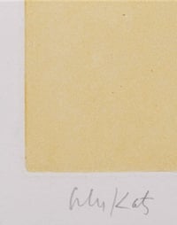 Alex Katz – Sissel, 2006 – Aquatint