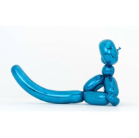 Jeff Koons – Balloon Monkey (Blue), 2017 – Porcelana