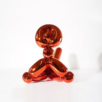 Jeff Koons – Balloon Monkey (Orange), 2019 – Porcelain