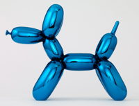 Jeff Koons – Balloon Dog (Blue), 2021 – Porcelana