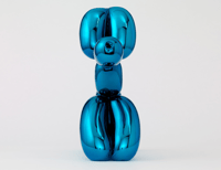 Jeff Koons – Balloon Dog (Blue), 2021 – Porcelana