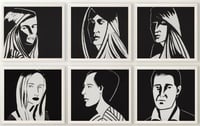 Alex Katz – Six Aquatints (Portfolio of 6), 2013 – Aquatint