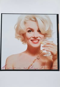 Bert Stern – Marilyn and champagne, 1962/2011 – Inkjetdruck