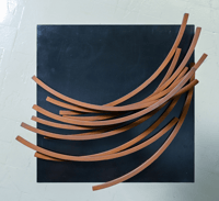 Bernar Venet – Uneven Collapse: 11 Arcs, 2022 – Metaal