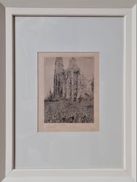 James Ensor – La Cathédrale, 1896 – Aguafuerte