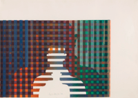 Dieter Roth – Selbstbildnis als Loch, 1972 – Screen-print