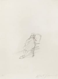 La Mère de l’artiste assise III