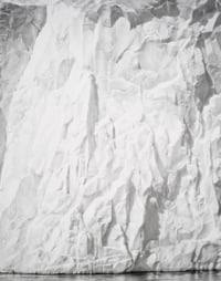 Robert Longo – Wall of Ice, 2017 – Pigment print
