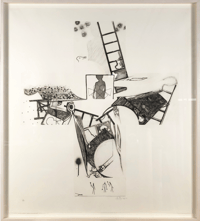 Jasper Johns – The Season, 1990 – Etching