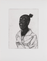 Kerry James Marshall – Untitled (Woman), 2017 – Ets