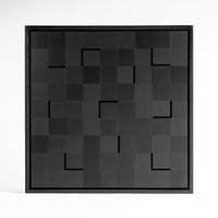 Luis Tomasello – Lumiere noire unique VI/X, 2011 – Técnica mixta