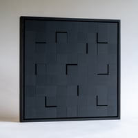 Luis Tomasello – Lumiere noire unique VI/X, 2011 – Técnica mixta
