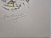 Marc Chagall – Le Bouquet Blanc, 1969 – Litografía