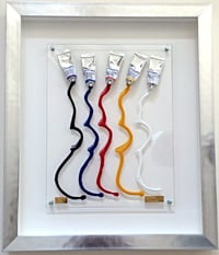 Fernandez Arman – Concerto de peinture, 1991 – Sculpture acrylique