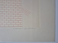 David Hockney – Buzzing of the Blue Guitar, 1977 – Etching