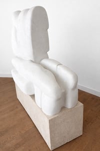 Livia Canestraro – Seated Couple, ca 1985 – Marmor