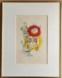 Joan Miró – Composition for from XXe Siecle, No. 16, 1961 – Lithograph