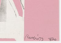 Larry Rivers – Untitled from The New York Collection for Stockholm, 1973 – Mixed média