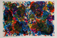 Sam Francis – Untitled (from the Fresh Air School portfolio), 1972 – Litografía