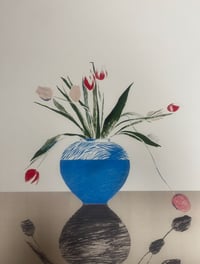 David Hockney – Pretty Tulips, 1970 – Lithograph
