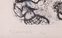 Marc Chagall – Les Saltimbanques, 1969 – Lithograph