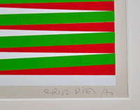 Carlos Cruz-Diez – Composition '4 D'. Couleur Additive, 1970 – Screen-print