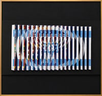 Yaacov Agam – The Star of David at the Heart of the Flags of the Nations – Mischtechnik