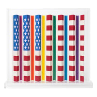 Yaacov Agam – A tribute work from the residents of Israel to the residents of the United States, 1985 – Mischtechnik