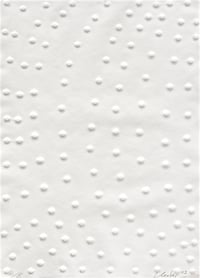 Gunther Uecker – Graphein III, Ahirom von Byblos, 2002 – Gaufrage