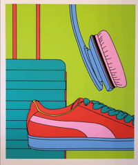 Michael Craig-Martin – Intimate Relations II, 2021 – Screen-print