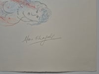 Marc Chagall – The Easel, 1969 – Lithograph