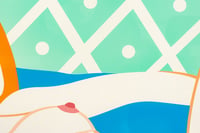 Tom Wesselmann – Monica with Tulips, 1989 – Screen-print