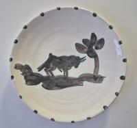 Pablo Picasso – Taureau sous l'arbre (Bull under the Tree), 1952 – Ceramic