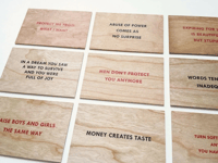 Jenny Holzer – Truisms (set of 12), 2018 – Sérigraphie (Screen-print)