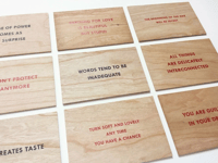 Jenny Holzer – Truisms (set of 12), 2018 – Sérigraphie (Screen-print)