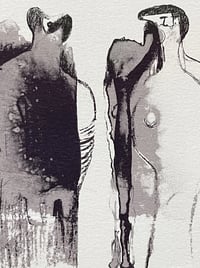 Henry Moore – La Poesie: Four Standing Figures (C. 323), 1973-1975 – Litografía