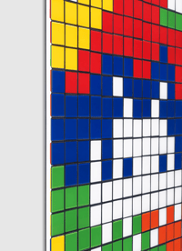 Invader – Rubik Camouflage NVDR1-2, 2023 – Impresiones giclée