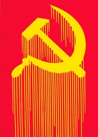 Zevs | CCCP - Liquidated Hammer and Sickle — available on Composition Gallery