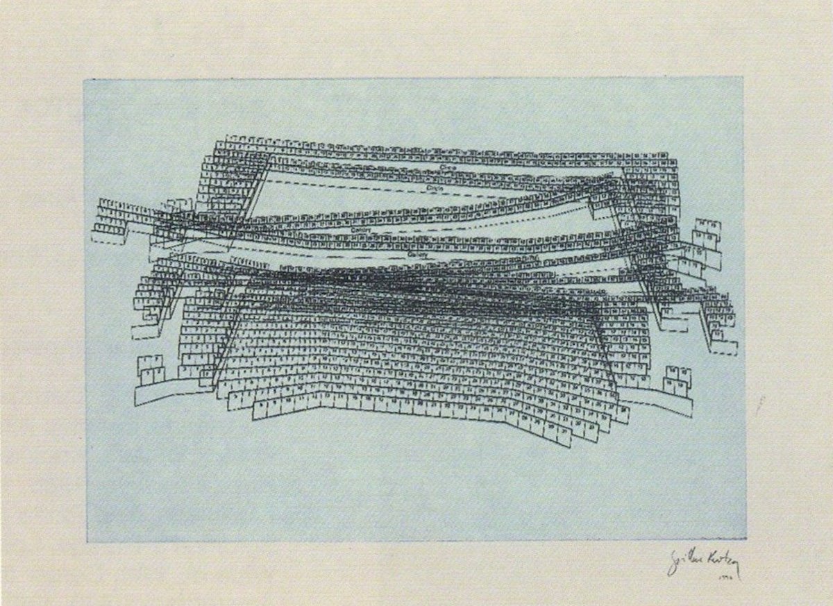 Kuitca, Guillermo | Sin título-2, 1997 — available on Composition Gallery
